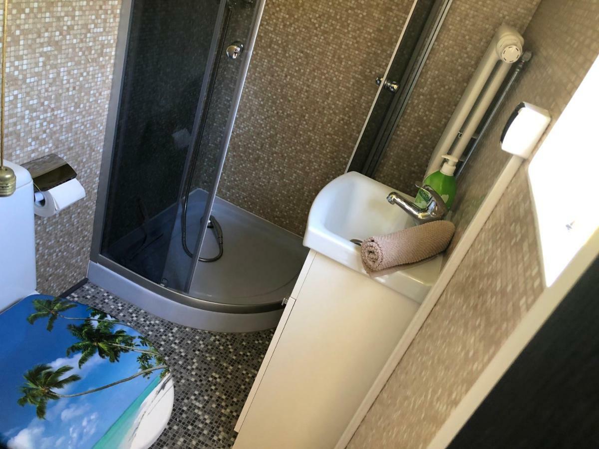 Mobilheim Am Wald Appartement Bernau bei Berlin Buitenkant foto